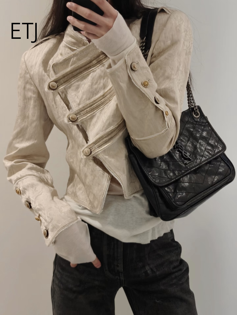 Vintage Women'S Formal Wear - ETJ 2026 Women Vintage Napoleon Jacket