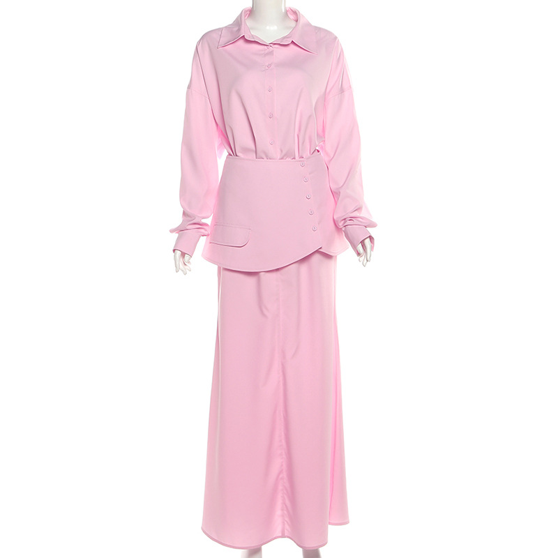 Autumn Pink Black Women Suit S - Women Formal Wear Black ulasan dan harga