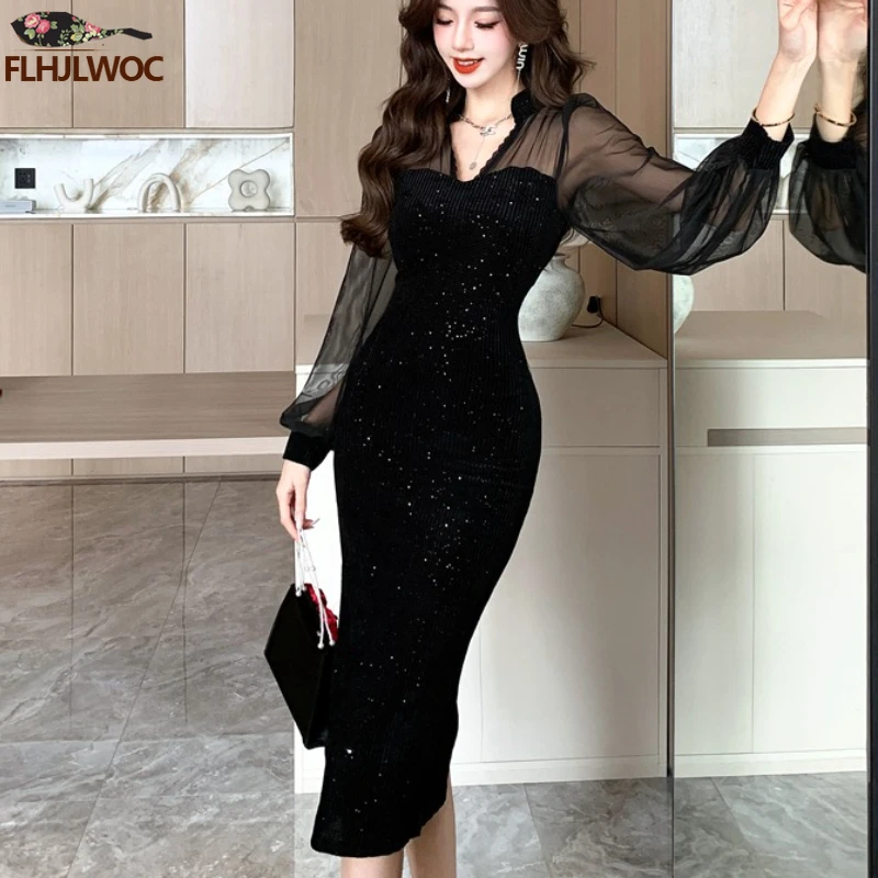 New Year French Design Party D - Wrap Dress Work ulasan dan harga