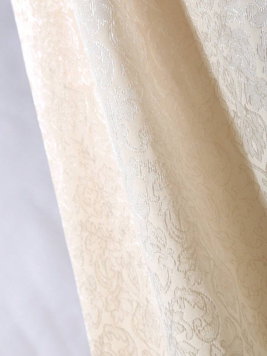Elegant Jacquard Sleeveless Zi - Vintage Women'S Formal Wear ulasan dan harga