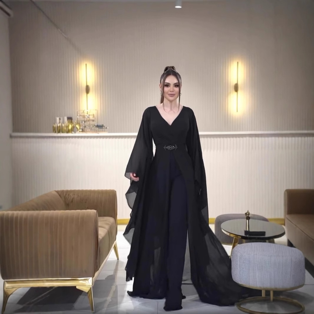 Arabia Black Women Jumpsuit Pr - Women'S Formal Wear Jumpsuit ulasan dan harga