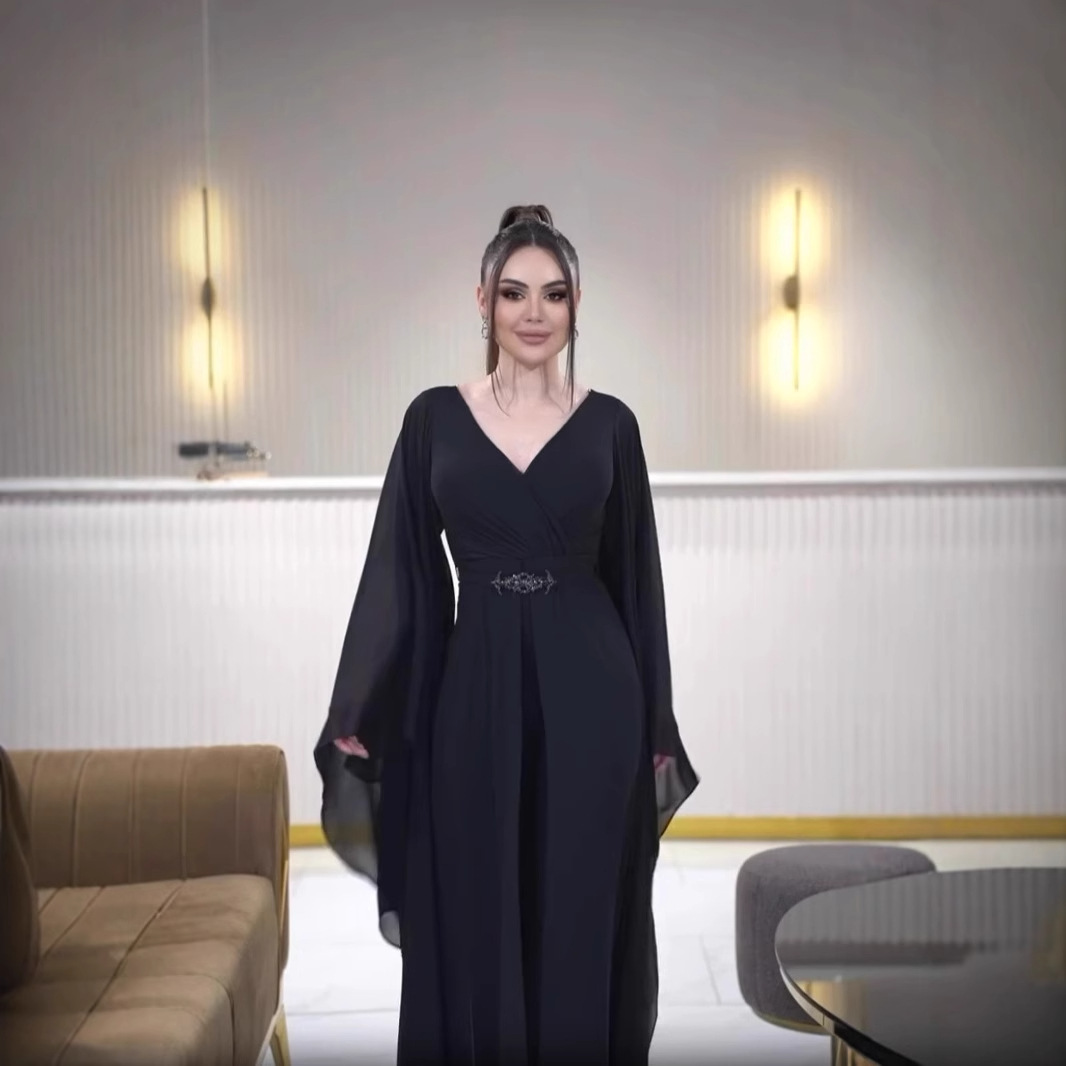 Arabia Black Women Jumpsuit Pr - Women'S Formal Wear Jumpsuit ulasan dan harga