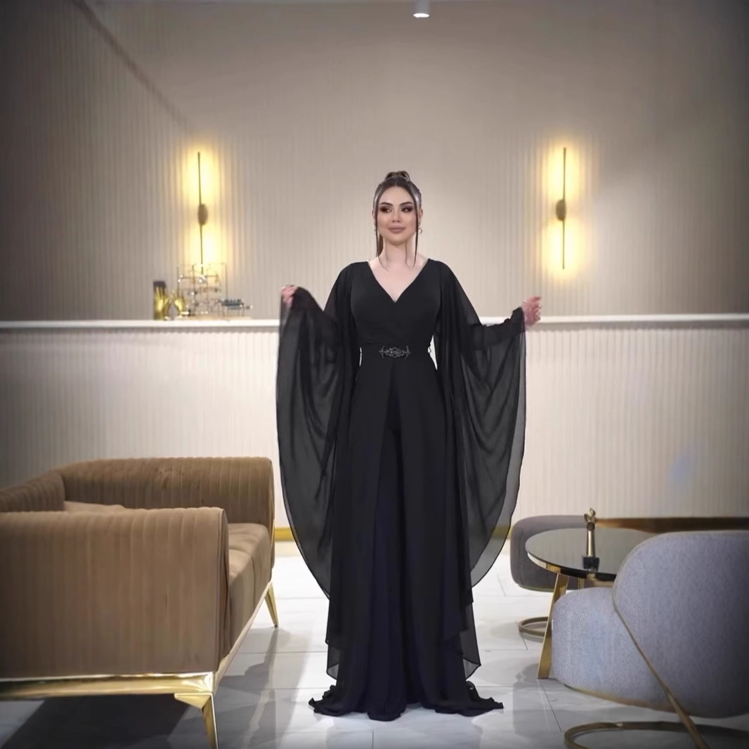 Arabia Black Women Jumpsuit Pr - Women'S Formal Wear Jumpsuit ulasan dan harga