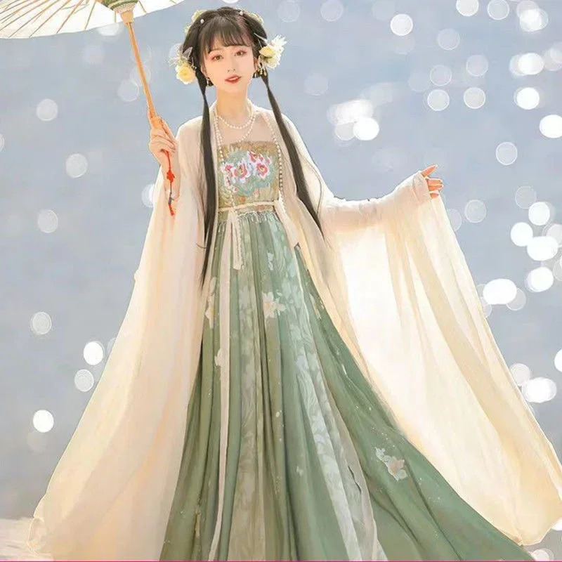 Chinese Style Red Green Cospla - Women'S Formal Wear Jumpsuit ulasan dan harga