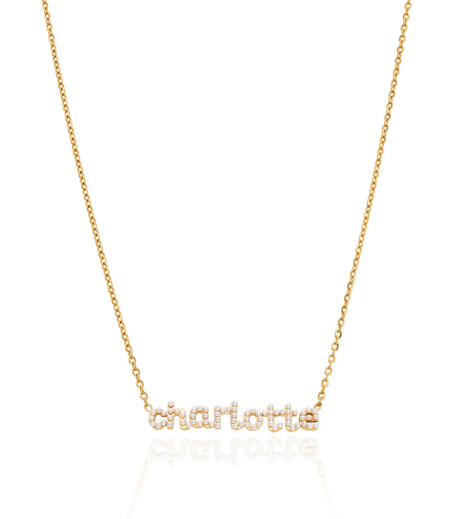 Personalized Pearl Name Neckla - Women'S Formal Wear Names ulasan dan harga
