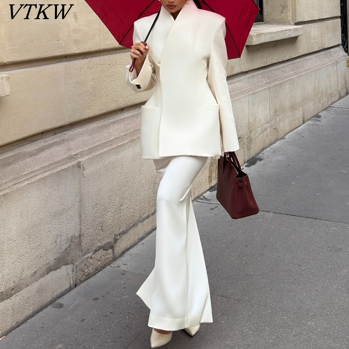 VTKW 2026 New Elegant Women's  - Women Formal Wear Blazers ulasan dan harga