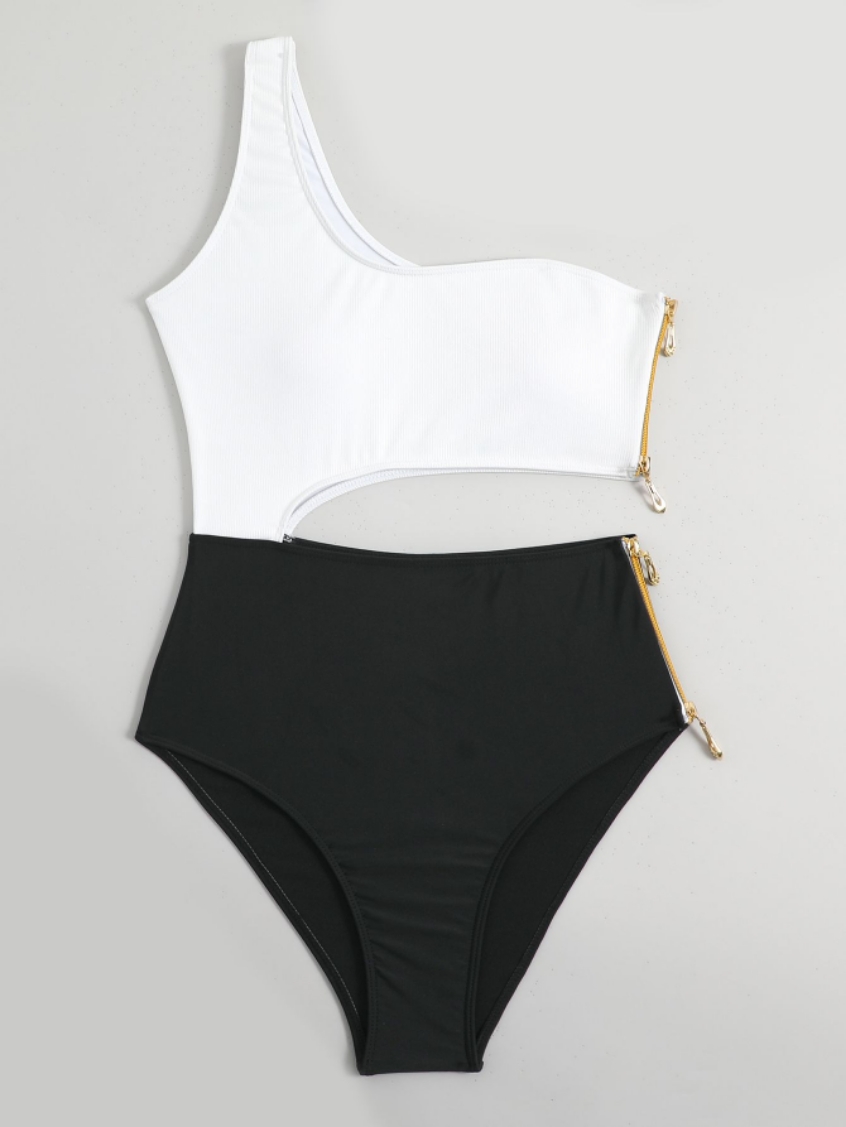 Cikini-One-Piece Swimsuit for  - Monochrome Suit Set ulasan dan harga