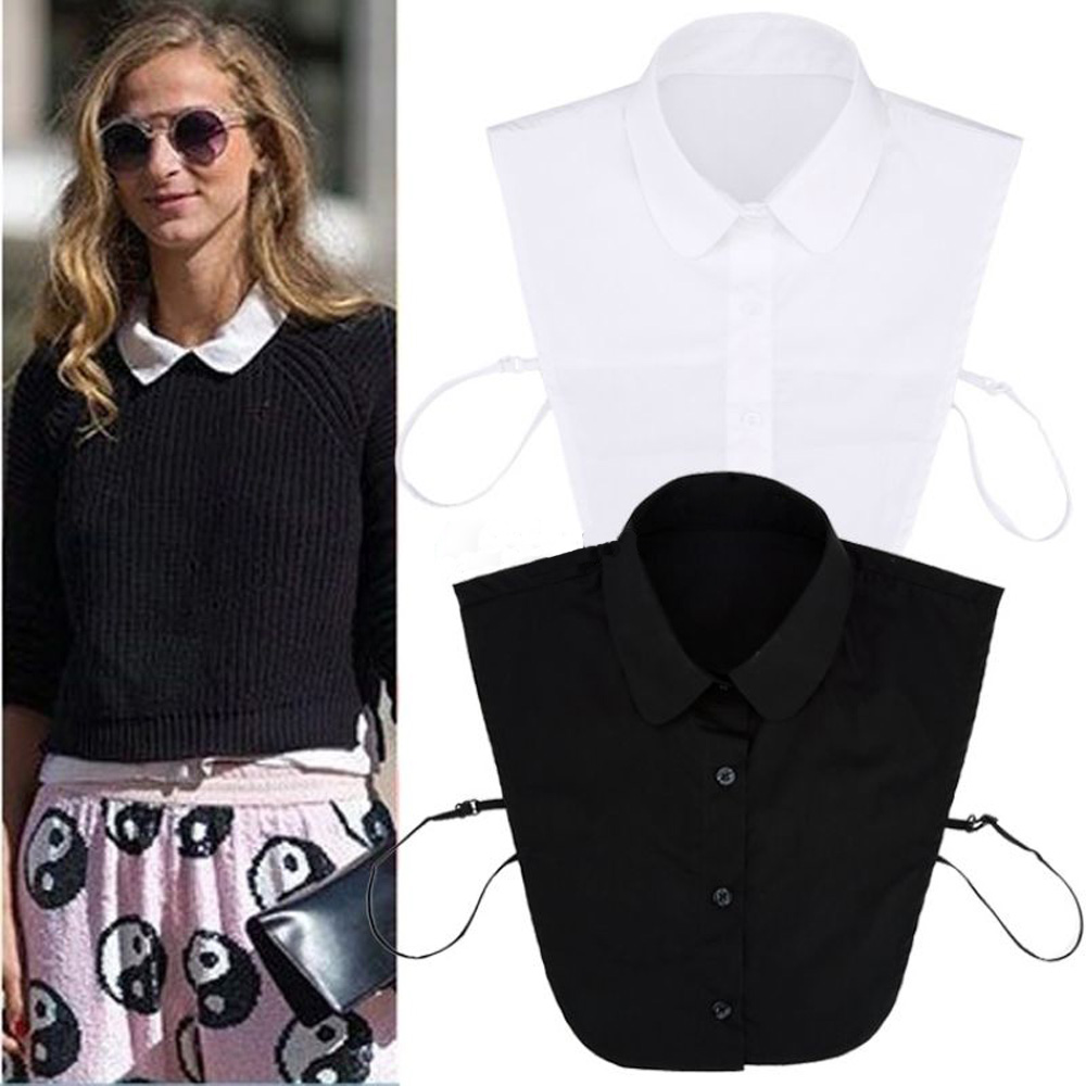 Classic Fake Collar Solid Colo - Women Formal Wear M&S ulasan dan harga