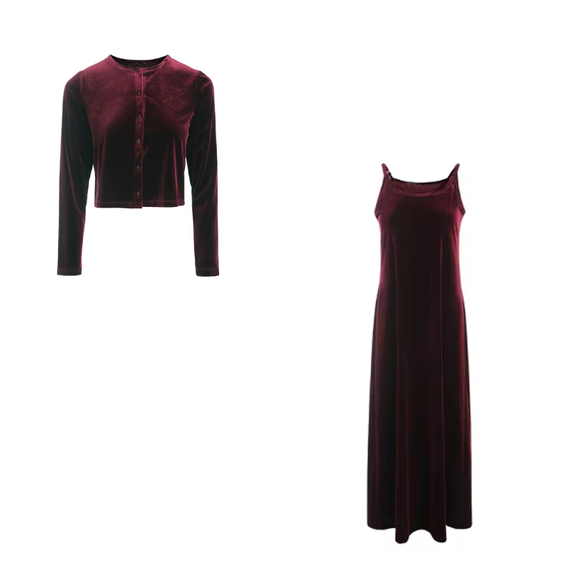 Autumn Winter Women Long Sleev - Formal Dress Female ulasan dan harga