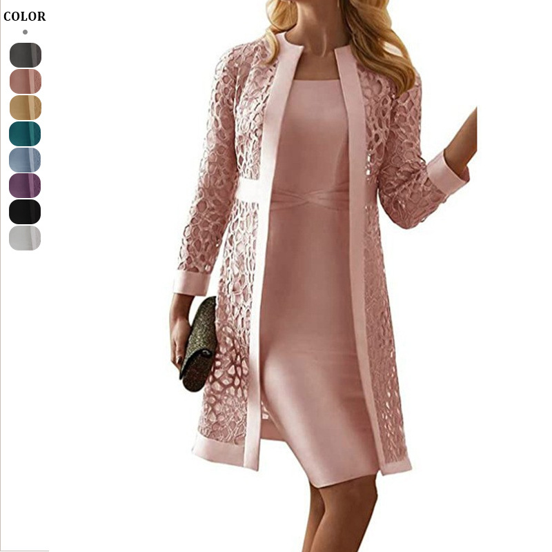 Wein Lace Cardigan Dress with  - Formal Dress Female ulasan dan harga