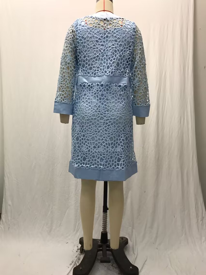 Wein Lace Cardigan Dress with  - Formal Dress Female ulasan dan harga