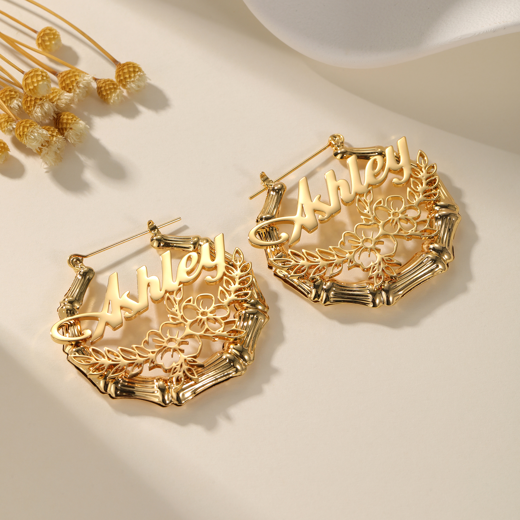 Custom Name Earrings Personali - Women'S Formal Wear Names ulasan dan harga
