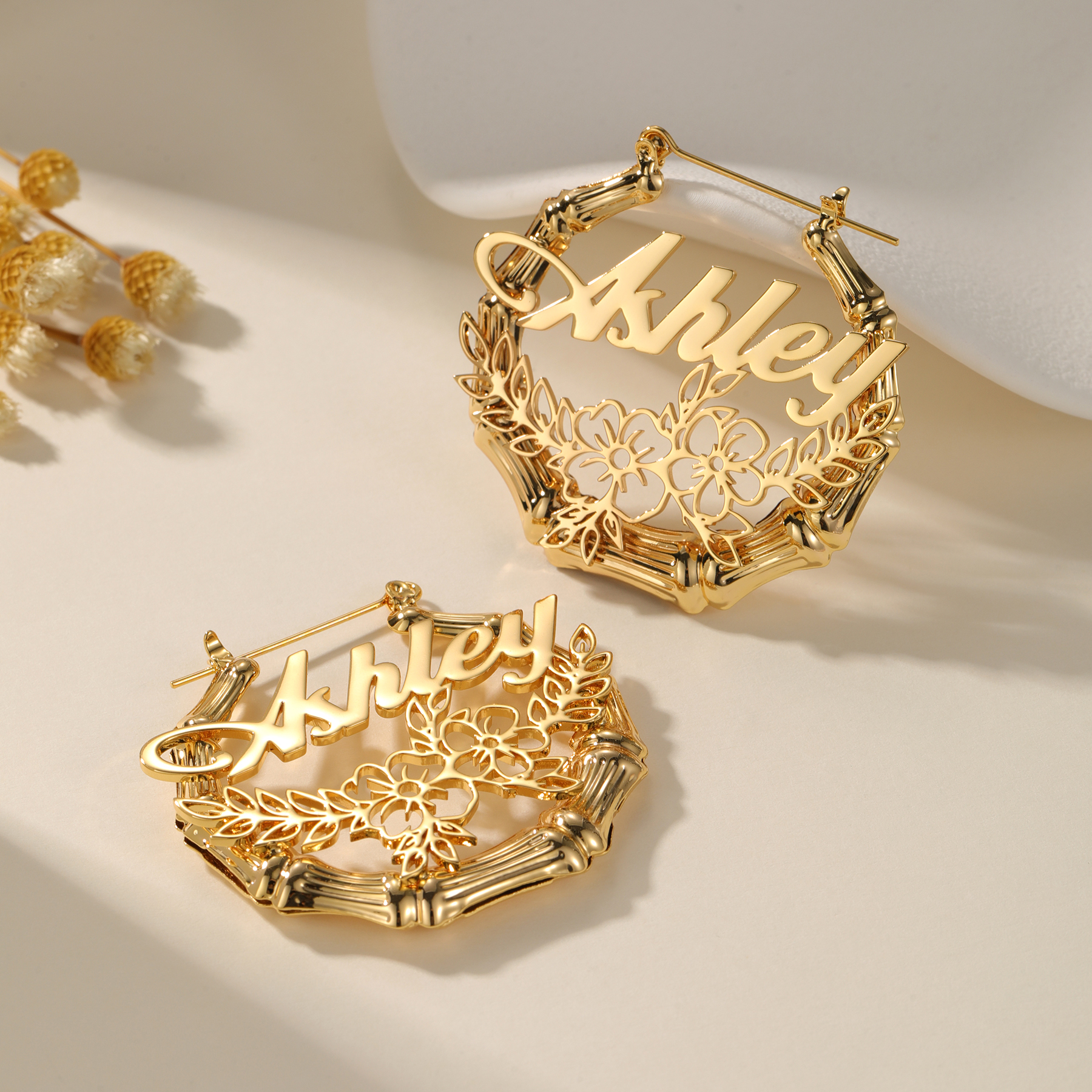 Custom Name Earrings Personali - Women'S Formal Wear Names ulasan dan harga