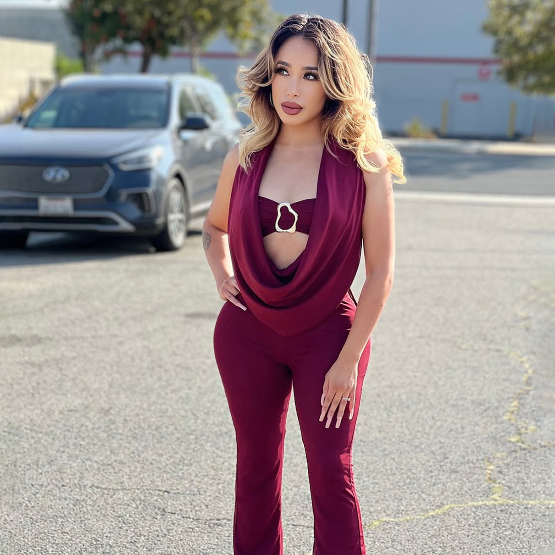 Black Women Jumpsuit 2 Pieces  - Women'S Formal Wear Jumpsuit ulasan dan harga