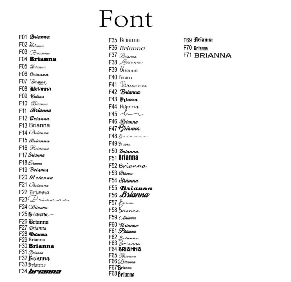 Customized Name and Photo Neck - Women'S Formal Wear Names ulasan dan harga