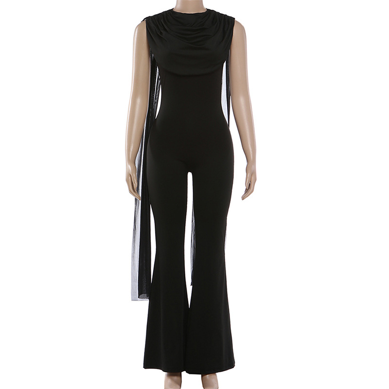 Black Women Jumpsuit Sexy Slee - Women'S Formal Wear Jumpsuit ulasan dan harga